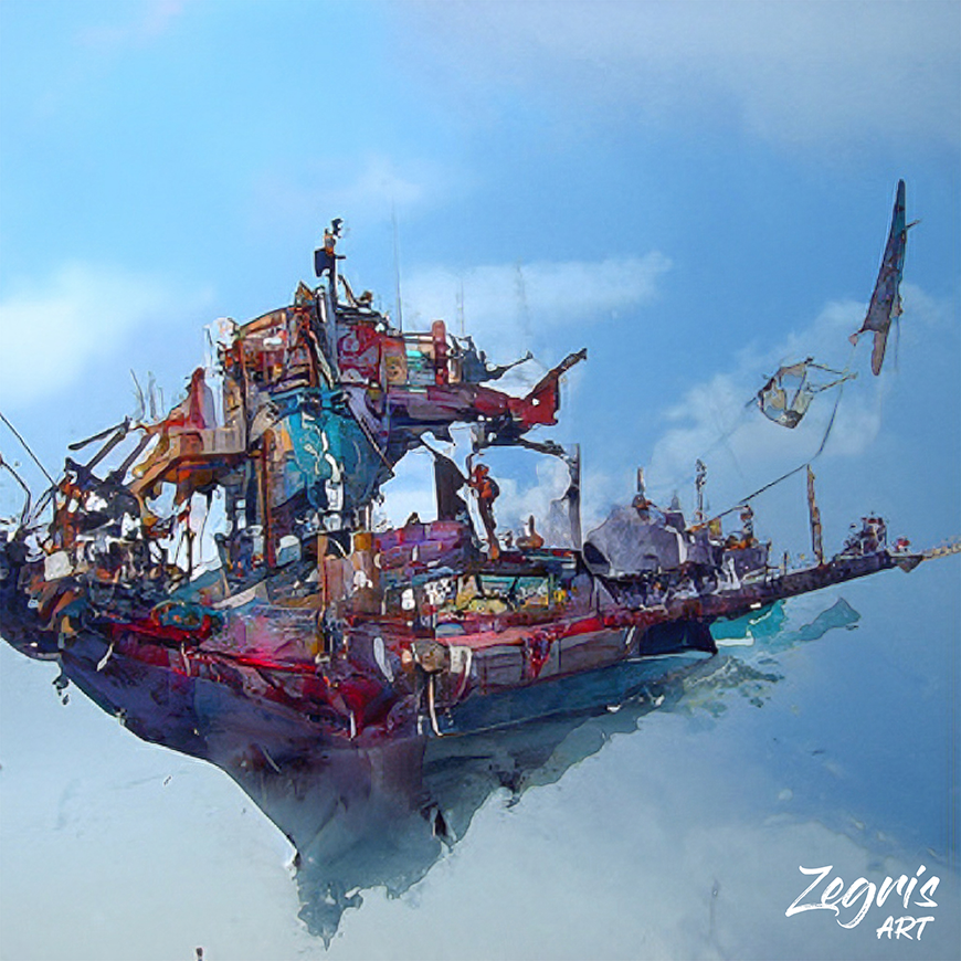 Zegris Art - Floating City